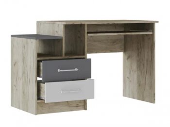 Стол письменный Колибри Лофт серый (Текс) в Нижнем Тагиле - nizhnij-tagil.mebel-e96.ru
