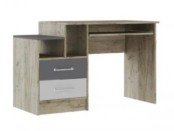 Стол письменный Колибри Лофт серый (Текс) в Нижнем Тагиле - nizhnij-tagil.mebel-e96.ru