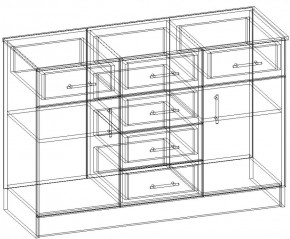 Комод К1200 2Д серия София в Нижнем Тагиле - nizhnij-tagil.mebel-e96.ru