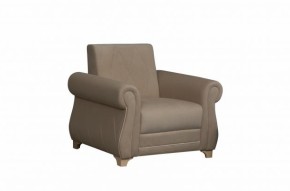 Кресло для отдыха Порто (велюр текстура латте / микровельвет крем) в Нижнем Тагиле - nizhnij-tagil.mebel-e96.ru