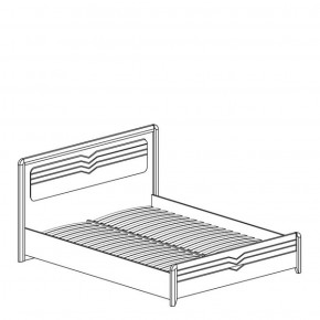 Кровать 1600 Фьорд 155 (Яна) в Нижнем Тагиле - nizhnij-tagil.mebel-e96.ru