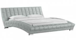 Кровать двойная Оливия 1800 (светло-серый) (НиК) в Нижнем Тагиле - nizhnij-tagil.mebel-e96.ru
