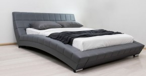 Кровать интерьерная Оливия 1600 (серый) (НиК) в Нижнем Тагиле - nizhnij-tagil.mebel-e96.ru