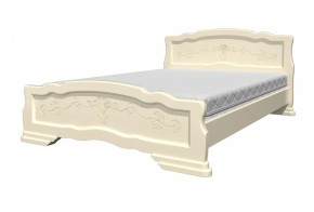 Кровать из массива Карина-6 Слоновая кость (БМ) в Нижнем Тагиле - nizhnij-tagil.mebel-e96.ru