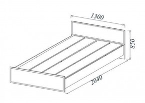 Кровать Классика 1200 в Нижнем Тагиле - nizhnij-tagil.mebel-e96.ru