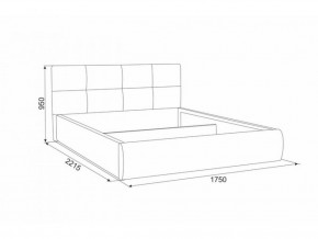 Кровать мягкая Куба (1600) в Нижнем Тагиле - nizhnij-tagil.mebel-e96.ru