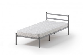 Кровать разборная Мета 03.000.7001 (800*1900) серый в Нижнем Тагиле - nizhnij-tagil.mebel-e96.ru
