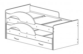 Кровать выкатная Радуга (Матрешка) 800*1600 в Нижнем Тагиле - nizhnij-tagil.mebel-e96.ru