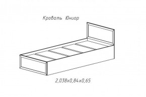 Кровать ЮНИОР (800х2000) (АстридМ) в Нижнем Тагиле - nizhnij-tagil.mebel-e96.ru