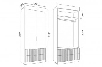 Набор детской мебели Лавис модульный белый софт (ДСВ) в Нижнем Тагиле - nizhnij-tagil.mebel-e96.ru