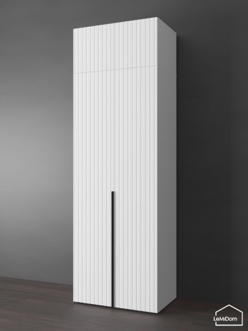 Шкаф с антресолью 800 мм Linnea MHR-2A-2 2450х800х510 (Белый-М 11.1.2) в Нижнем Тагиле - nizhnij-tagil.mebel-e96.ru