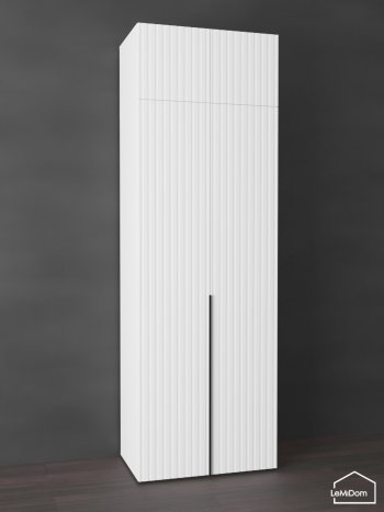 Шкаф с антресолью 800 мм Linnea MHR-2A-1 2450х800х510 (Белый-М 11.1.1) в Нижнем Тагиле - nizhnij-tagil.mebel-e96.ru
