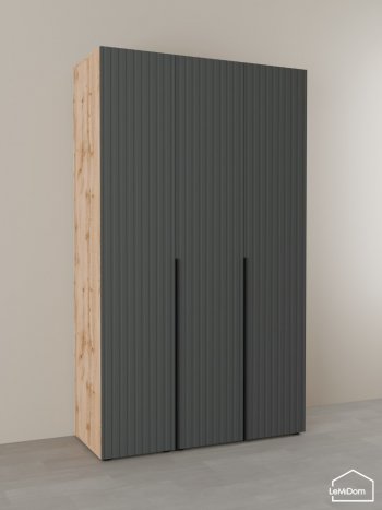 Шкаф с антресолью 1200 мм Linnea MHR-3A-2 2450х1200х510 (ДВ-М 11.1.25) в Нижнем Тагиле - nizhnij-tagil.mebel-e96.ru