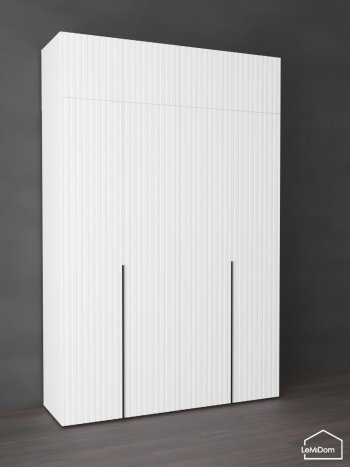 Шкаф с антресолью 1600 мм Linnea MHR-4A-1 2450х1600х510 (Белый-М 11.1.2) в Нижнем Тагиле - nizhnij-tagil.mebel-e96.ru