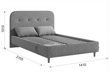 Кровать с основанием Лео 120х200 см (Мебельсон) в Нижнем Тагиле - nizhnij-tagil.mebel-e96.ru