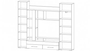 Стенка Леон (Лин) в Нижнем Тагиле - nizhnij-tagil.mebel-e96.ru