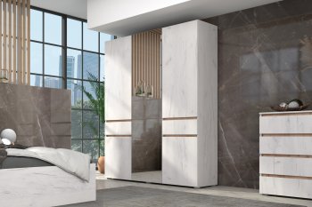 Шкаф 1600 мм Лиана золотой (Зарон) в Нижнем Тагиле - nizhnij-tagil.mebel-e96.ru | фото