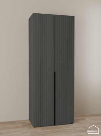 Шкаф Linnea MHR-2-3 2050х800х510 (Графит-М 11.1.25) в Нижнем Тагиле - nizhnij-tagil.mebel-e96.ru