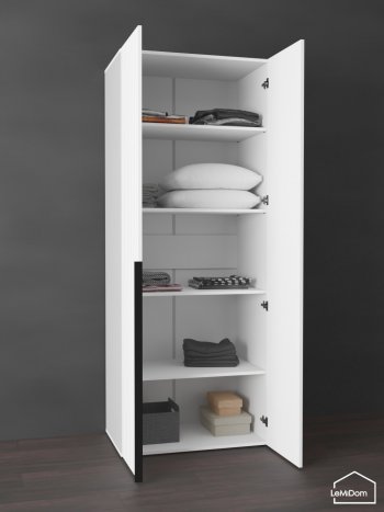 Шкаф Linnea MHR-2-2 2050х800х510 (Белый-М 11.1.2) в Нижнем Тагиле - nizhnij-tagil.mebel-e96.ru