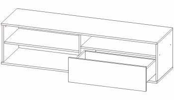 Стенка луксор (АстридМ) в Нижнем Тагиле - nizhnij-tagil.mebel-e96.ru