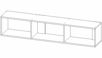 Стенка луксор (АстридМ) в Нижнем Тагиле - nizhnij-tagil.mebel-e96.ru