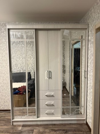 Шкаф-купе Маэстро 1700 мм (Ясень белый) (БТС) в Нижнем Тагиле - nizhnij-tagil.mebel-e96.ru