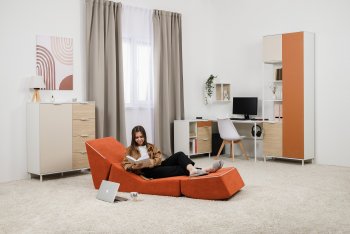 Кресло Марвэл террокотовая (Моби) в Нижнем Тагиле - nizhnij-tagil.mebel-e96.ru