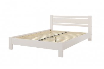 Кровать из массива Милс льняной (БМ) в Нижнем Тагиле - nizhnij-tagil.mebel-e96.ru