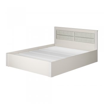 Кровать двуспальная Монако КР-16 кашемир (БТС) в Нижнем Тагиле - nizhnij-tagil.mebel-e96.ru