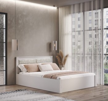 Кровать с подъемным механизмом Монако КР-16 Кашемир (БТС) в Нижнем Тагиле - nizhnij-tagil.mebel-e96.ru