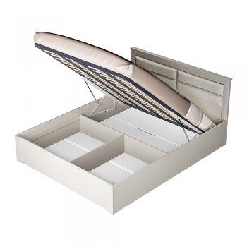 Кровать с подъемным механизмом Монако КР-16 Кашемир (БТС) в Нижнем Тагиле - nizhnij-tagil.mebel-e96.ru