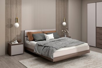 Спальный гарнитур Ника, модульный (Зарон) в Нижнем Тагиле - nizhnij-tagil.mebel-e96.ru