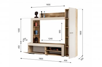 Стенка Николь (ИЦ) в Нижнем Тагиле - nizhnij-tagil.mebel-e96.ru