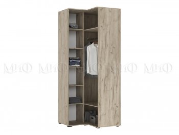 Шкаф угловой Норд крафт серый/кашемир (Миф) в Нижнем Тагиле - nizhnij-tagil.mebel-e96.ru