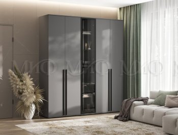 Шкаф Норд+ пенал со стеклом (Миф) в Нижнем Тагиле - nizhnij-tagil.mebel-e96.ru