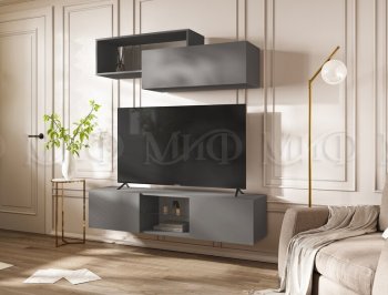 Стенка Норд-1 графит (Миф) в Нижнем Тагиле - nizhnij-tagil.mebel-e96.ru