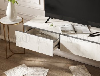 Стенка Норд-2 дуб крафт белый (Миф) в Нижнем Тагиле - nizhnij-tagil.mebel-e96.ru