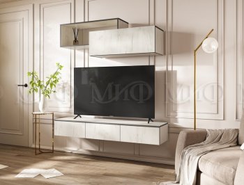 Стенка Норд-2 дуб крафт белый (Миф) в Нижнем Тагиле - nizhnij-tagil.mebel-e96.ru