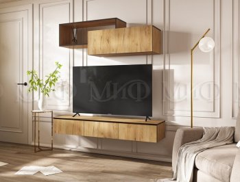 Стенка Норд-2 дуб крафт (Миф) в Нижнем Тагиле - nizhnij-tagil.mebel-e96.ru