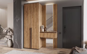 Шкаф 800+Тумба с зеркалом Норд (Миф) в Нижнем Тагиле - nizhnij-tagil.mebel-e96.ru