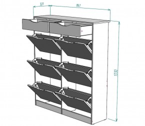 Обувница W28 (ДСС) в Нижнем Тагиле - nizhnij-tagil.mebel-e96.ru