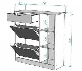 Обувница W34 (ДМ) в Нижнем Тагиле - nizhnij-tagil.mebel-e96.ru