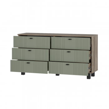 Комод Олива КМ-04 эквалипт софт (БТС) в Нижнем Тагиле - nizhnij-tagil.mebel-e96.ru