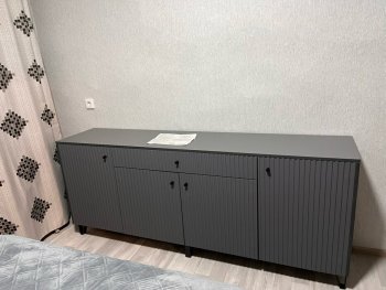 Комод Оливия графит софт (Миф) в Нижнем Тагиле - nizhnij-tagil.mebel-e96.ru