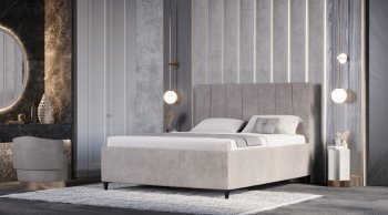 Кровать с ПМ Оливия Бежевый (Лин) в Нижнем Тагиле - nizhnij-tagil.mebel-e96.ru