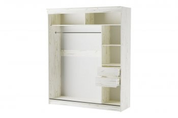 Шкаф-купе 1800 мм Орион крафт белый(Памир) в Нижнем Тагиле - nizhnij-tagil.mebel-e96.ru