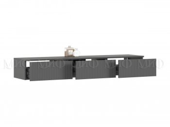 Стенка Оскар комп.2 графит (Миф) в Нижнем Тагиле - nizhnij-tagil.mebel-e96.ru