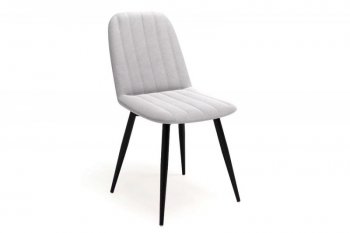 Стул Остин полоса, велюр Ultra Dove (светло-серый), (4шт) (Вудман) в Нижнем Тагиле - nizhnij-tagil.mebel-e96.ru