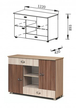 ПМ-11Комод Юниор-6 в Нижнем Тагиле - nizhnij-tagil.mebel-e96.ru