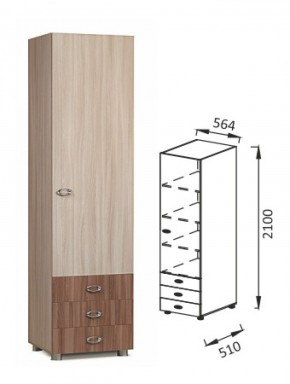 ПМ-12 шкаф для детских вещей Юниор-6 в Нижнем Тагиле - nizhnij-tagil.mebel-e96.ru